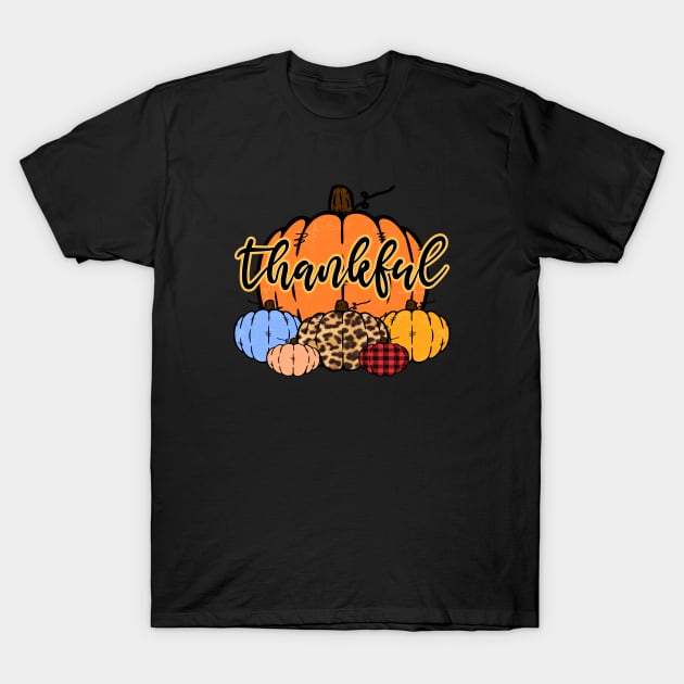 Thanksgiving and Fall pumpkins T-Shirt by Marilineandco